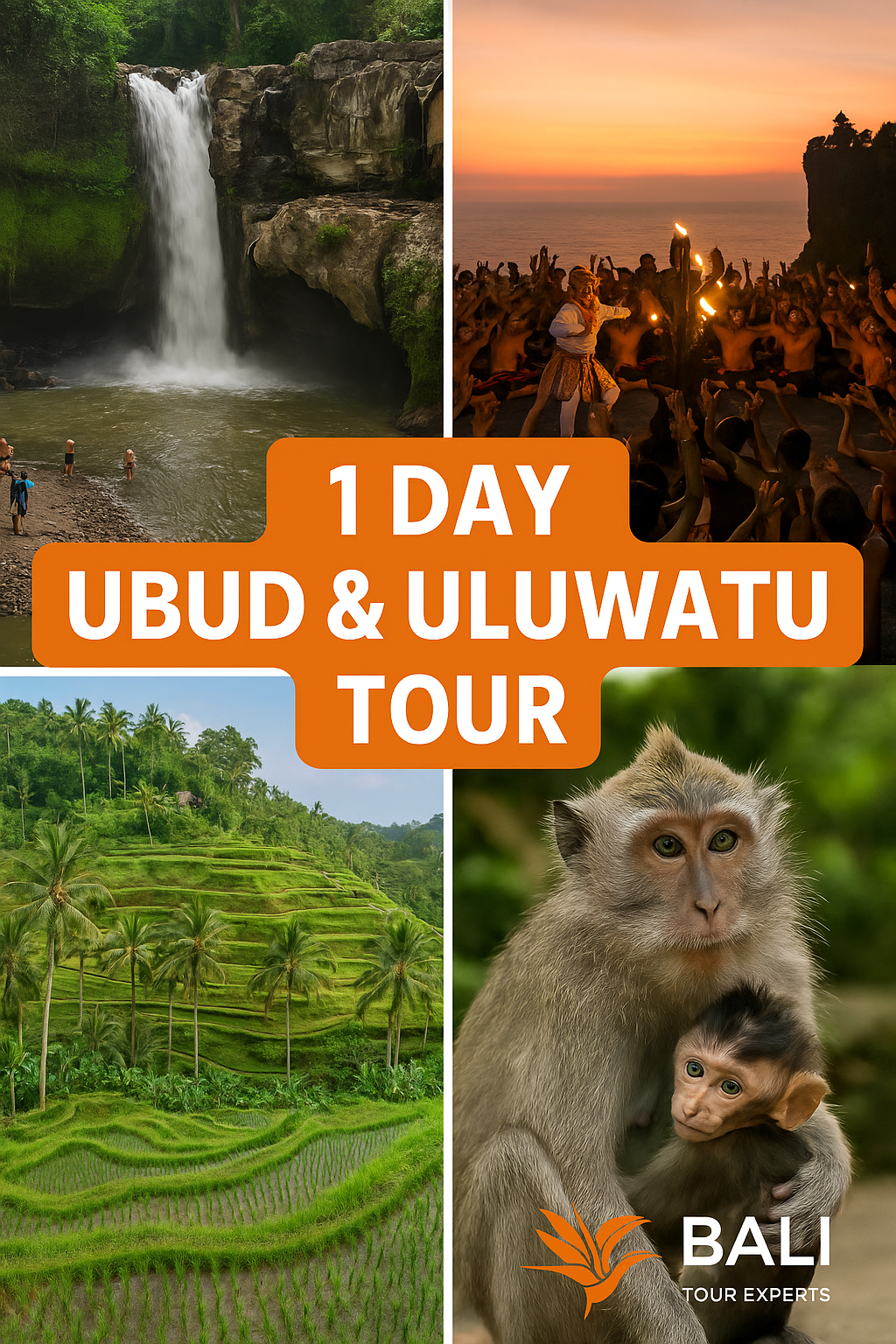 1 day ubud & uluwatu tour